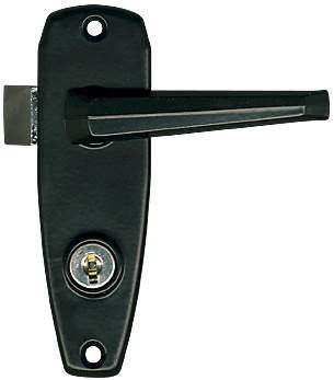 7 2110 Black Whitco Screen Door Lock
